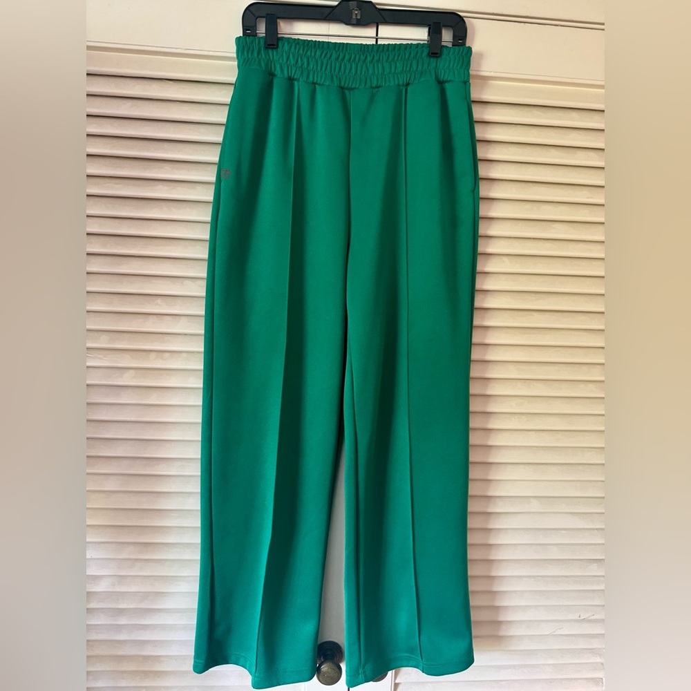 MINT BDG KELLY GREEN TRACK PANTS WOMEN’S SIZE MEDIUM ORIG $85
